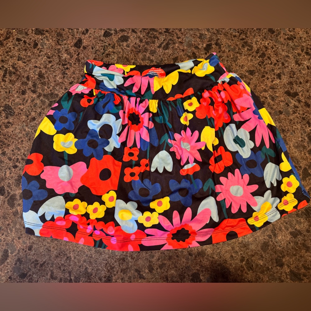 SOLD: Colorful Floral Skirt by Hanna Anderson